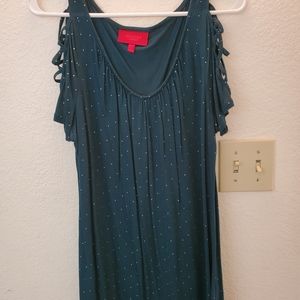 JENNIFER LOPEZ studded tunic top